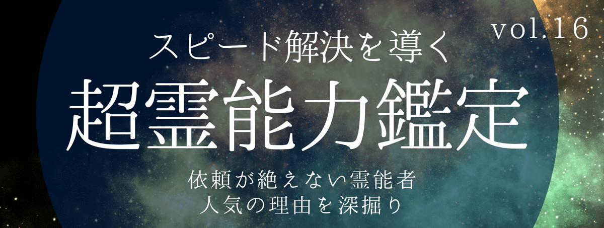 不可能をも可能にし、高い満足度を誇るティユールの霊能者 vol.16